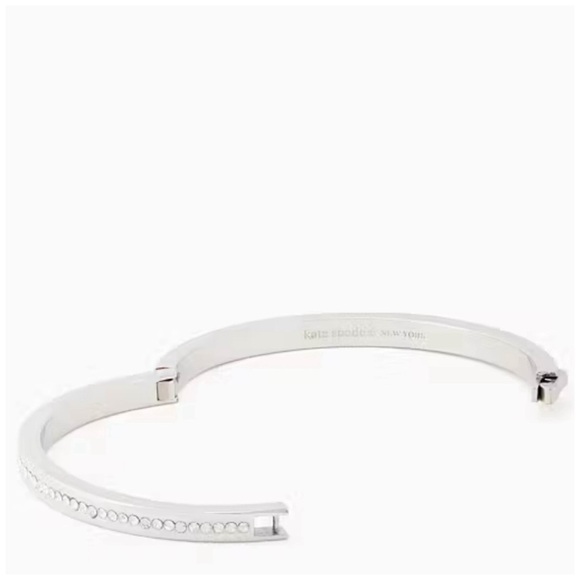 Kate Spade • Silver Ring It Up Pave Bangle - Picture 3 of 4